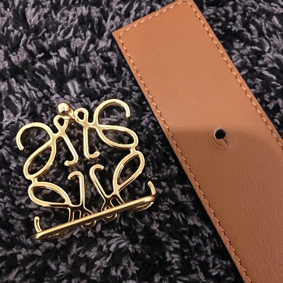 Reversible Anagram Belt in Smooth Calfskin - Picture 7 of 7